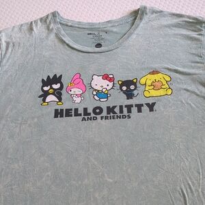 Hello Kitty and Friends Green Tee